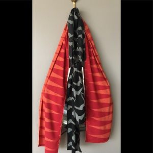 2 Manaola custom cut scarves